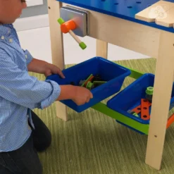 Luxe Werkbank Met Toebehoren Kidkraft -Peuter Plezier Verkoopwinkel werkbank kidkraft 63329 4